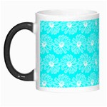 Gerbera Daisy Vector Tile Pattern Morph Mugs Left