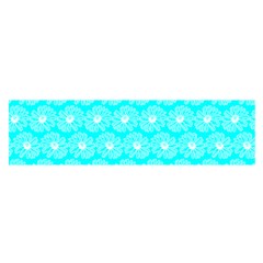 Gerbera Daisy Vector Tile Pattern Satin Scarf (oblong)