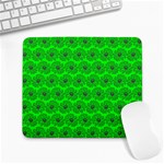 Gerbera Daisy Vector Tile Pattern Large Mousepads Front