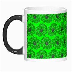 Gerbera Daisy Vector Tile Pattern Morph Mugs by GardenOfOphir