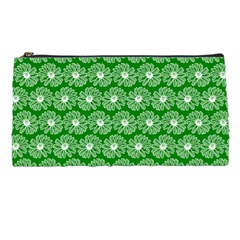 Gerbera Daisy Vector Tile Pattern Pencil Cases by GardenOfOphir