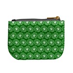 Gerbera Daisy Vector Tile Pattern Mini Coin Purses Back