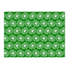 Gerbera Daisy Vector Tile Pattern Double Sided Flano Blanket (mini)  by GardenOfOphir