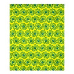 Gerbera Daisy Vector Tile Pattern Shower Curtain 60  X 72  (medium)  by GardenOfOphir