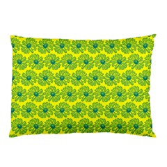 Gerbera Daisy Vector Tile Pattern Pillow Cases (two Sides) by GardenOfOphir