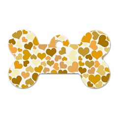 Heart 2014 0904 Dog Tag Bone (One Side)