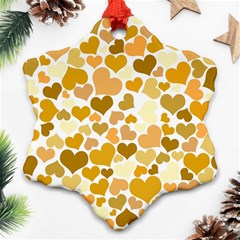 Heart 2014 0904 Snowflake Ornament (2-Side)