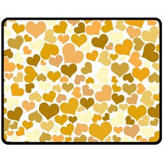 Heart 2014 0904 Double Sided Fleece Blanket (Medium) 