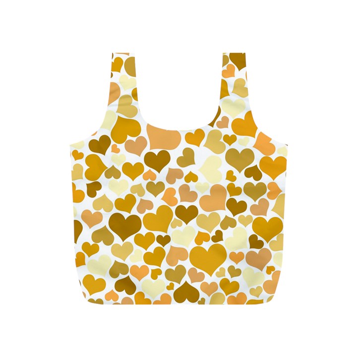 Heart 2014 0904 Full Print Recycle Bags (S) 