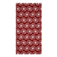 Gerbera Daisy Vector Tile Pattern Shower Curtain 36  X 72  (stall) 