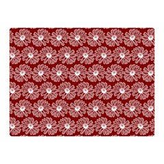 Gerbera Daisy Vector Tile Pattern Double Sided Flano Blanket (mini)  by GardenOfOphir