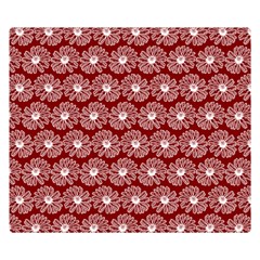 Gerbera Daisy Vector Tile Pattern Double Sided Flano Blanket (small)  by GardenOfOphir