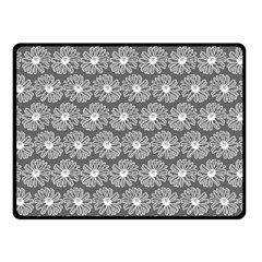 Gerbera Daisy Vector Tile Pattern Fleece Blanket (small) by GardenOfOphir