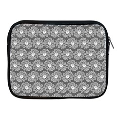 Gerbera Daisy Vector Tile Pattern Apple Ipad 2/3/4 Zipper Cases by GardenOfOphir