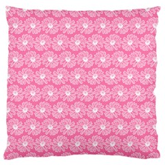 Pink Gerbera Daisy Vector Tile Pattern Standard Flano Cushion Cases (two Sides)  by GardenOfOphir