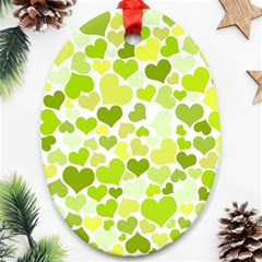 Heart 2014 0907 Ornament (oval)  by JAMFoto