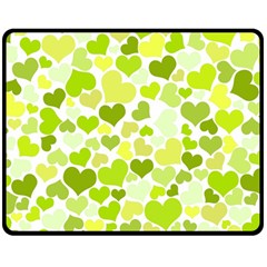 Heart 2014 0907 Double Sided Fleece Blanket (medium)  by JAMFoto