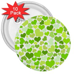 Heart 2014 0908 3  Buttons (10 Pack)  by JAMFoto