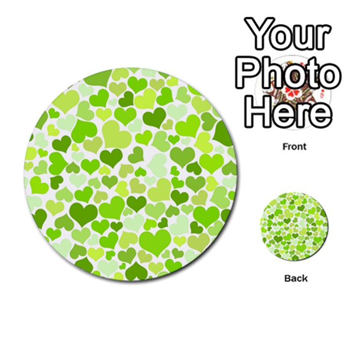 Heart 2014 0908 Multi-purpose Cards (Round) 