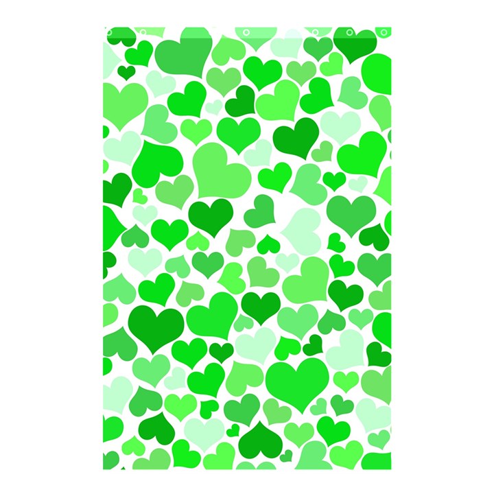 Heart 2014 0912 Shower Curtain 48  x 72  (Small) 