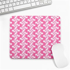 Cute Candy Illustration Pattern For Kids And Kids At Heart Large Mousepads by GardenOfOphir