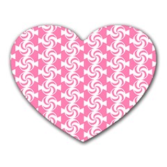 Cute Candy Illustration Pattern For Kids And Kids At Heart Heart Mousepads by GardenOfOphir