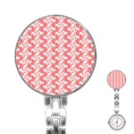 Candy Illustration Pattern  Stainless Steel Nurses Watches Front