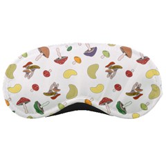 Mushrooms Pattern Sleeping Masks by Famous