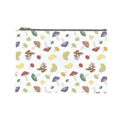 Mushrooms Pattern Cosmetic Bag (large) 