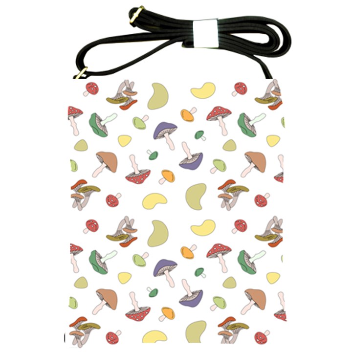 Mushrooms Pattern Shoulder Sling Bags