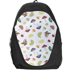 Mushrooms Pattern Backpack Bag by Famous