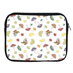 Mushrooms Pattern Apple Ipad 2/3/4 Zipper Cases by Famous