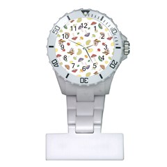 Mushrooms Pattern Nurses Watches by Famous