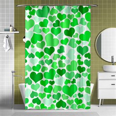 Heart 2014 0913 Shower Curtain 48  x 72  (Small) 