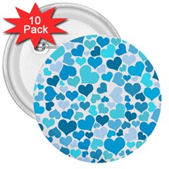 Heart 2014 0919 3  Buttons (10 Pack)  by JAMFoto