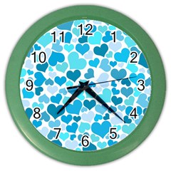 Heart 2014 0919 Color Wall Clocks by JAMFoto