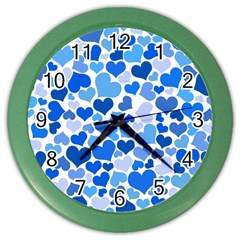 Heart 2014 0921 Color Wall Clocks by JAMFoto