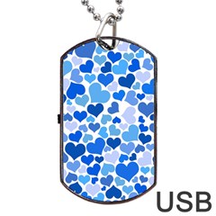 Heart 2014 0921 Dog Tag Usb Flash (two Sides)  by JAMFoto