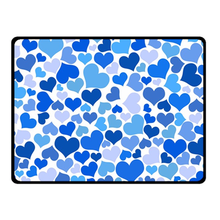 Heart 2014 0921 Double Sided Fleece Blanket (Small) 