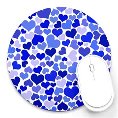 Heart 2014 0923 Round Mousepads by JAMFoto