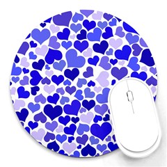 Heart 2014 0924 Round Mousepads by JAMFoto