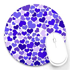 Heart 2014 0925 Round Mousepads by JAMFoto