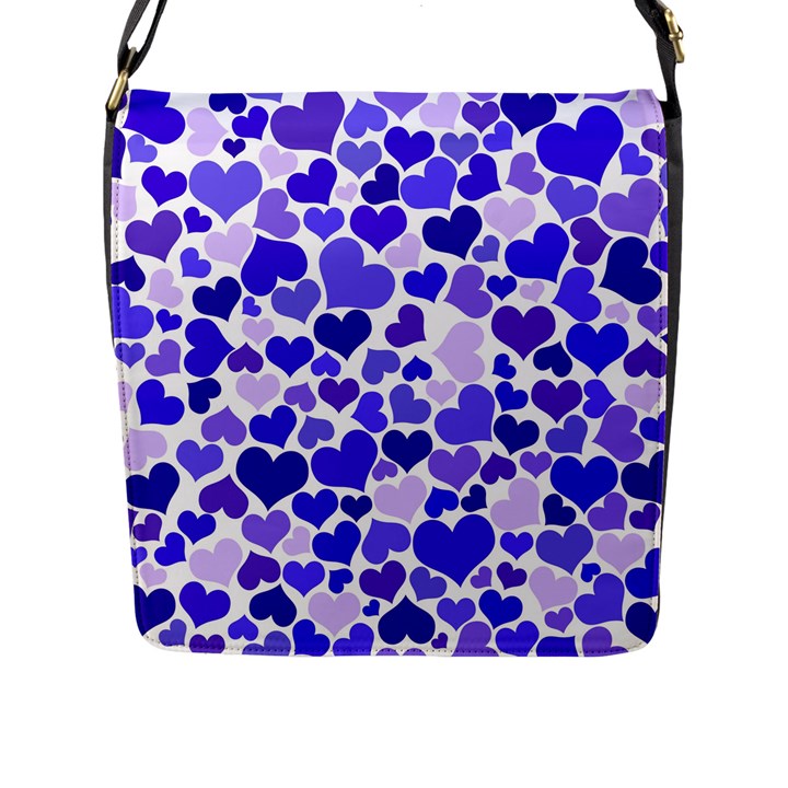 Heart 2014 0925 Flap Messenger Bag (L) 