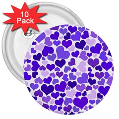 Heart 2014 0926 3  Buttons (10 pack) 