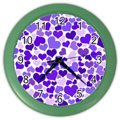 Heart 2014 0926 Color Wall Clocks