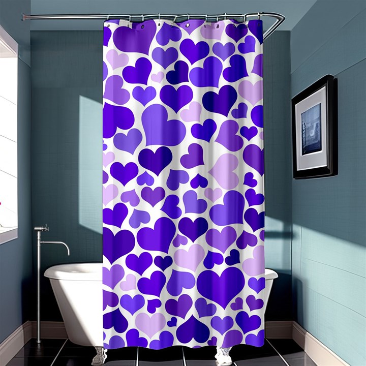 Heart 2014 0926 Shower Curtain 36  x 72  (Stall) 