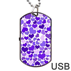 Heart 2014 0926 Dog Tag Usb Flash (two Sides)  by JAMFoto