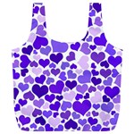 Heart 2014 0926 Full Print Recycle Bags (L)  Front