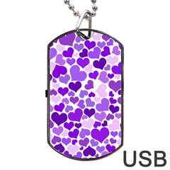 Heart 2014 0927 Dog Tag Usb Flash (two Sides)  by JAMFoto