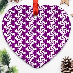 Candy Illustration Pattern Ornament (heart)  by GardenOfOphir